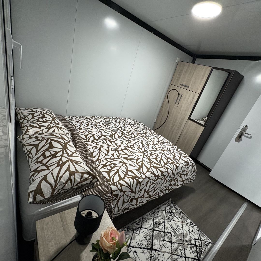 Expandable Container House Bedroom 2 Square