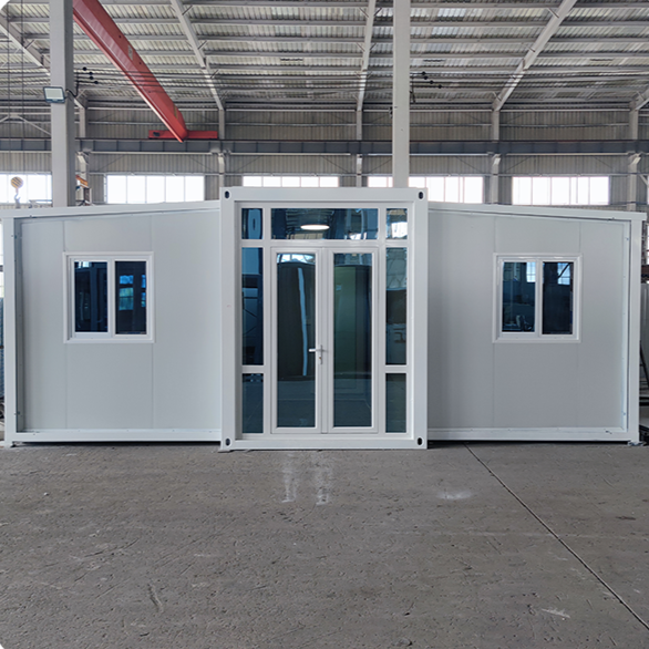 Expandable Container House Exterior White on White Square.JPG